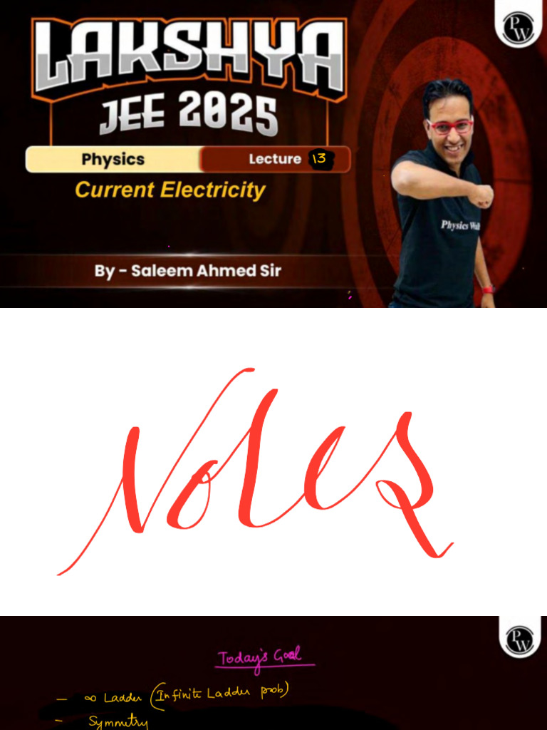 Current Electricity 13 Class Notes 2 | PDF