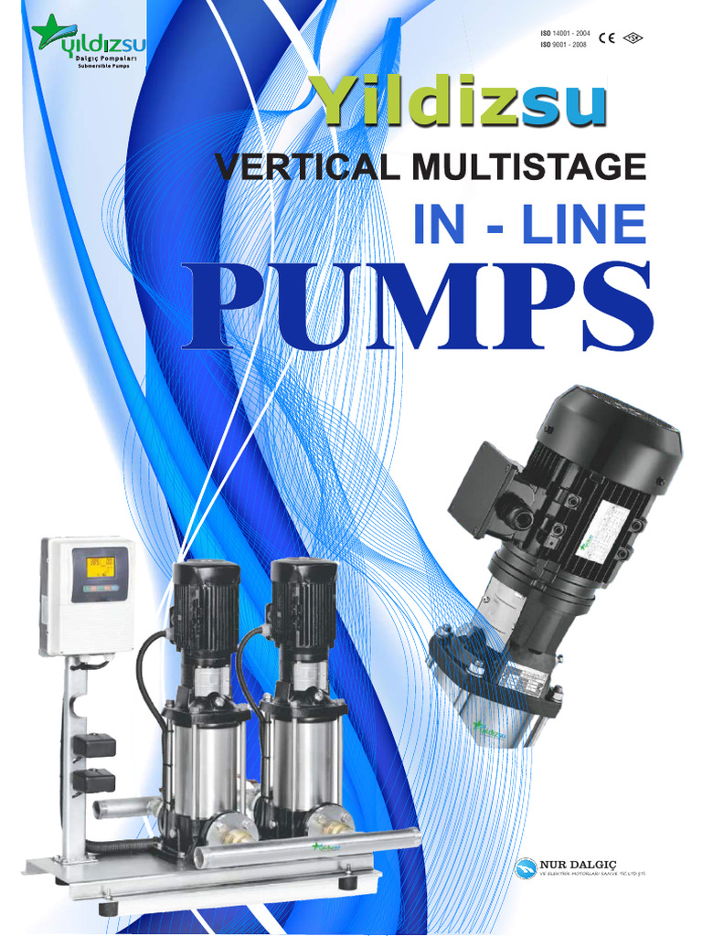 Yildizsu Vertical Multistage Pumps | PDF | Pump | Manufactured Goods