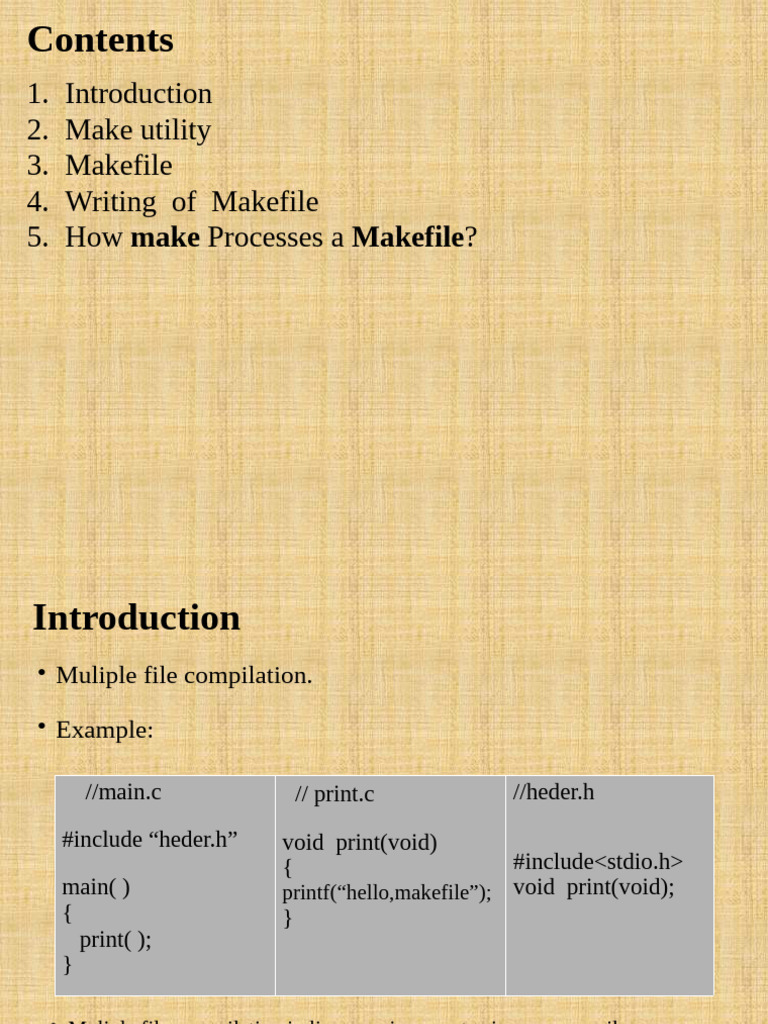 Makefile | PDF | Computer Programming | Software Engineering
