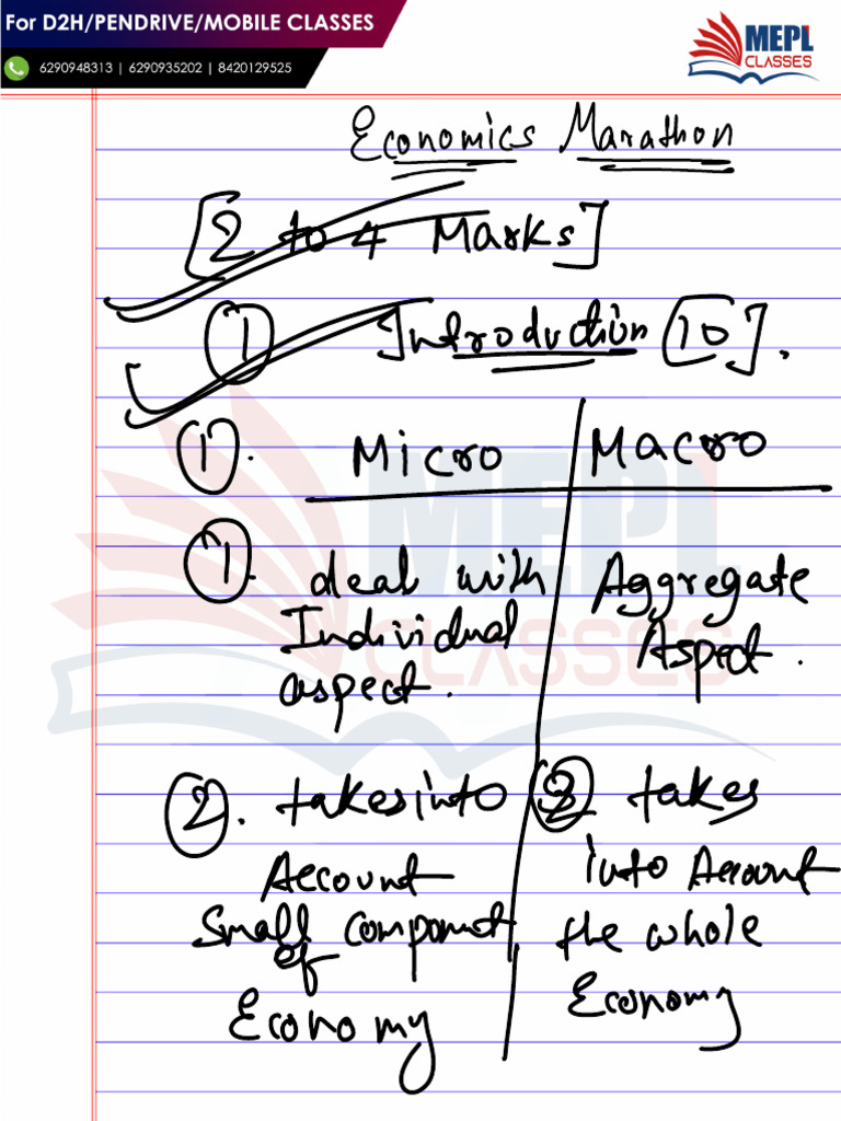 Eco Marathon Class Notes | PDF