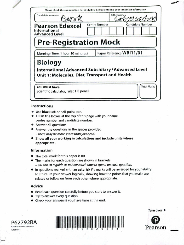 Bio Unit 1 | PDF