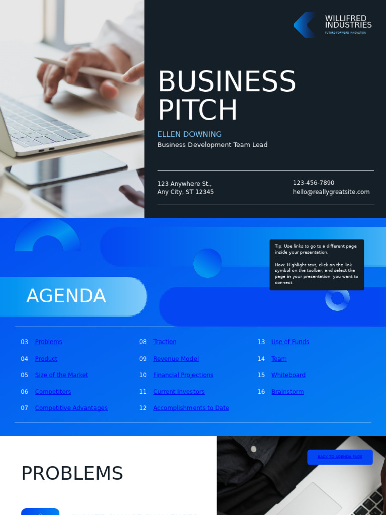 Business Pitch Deck | PDF | Revenue
