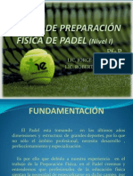 DOSSIER CURSO PREP - FIS. Específica de Padel