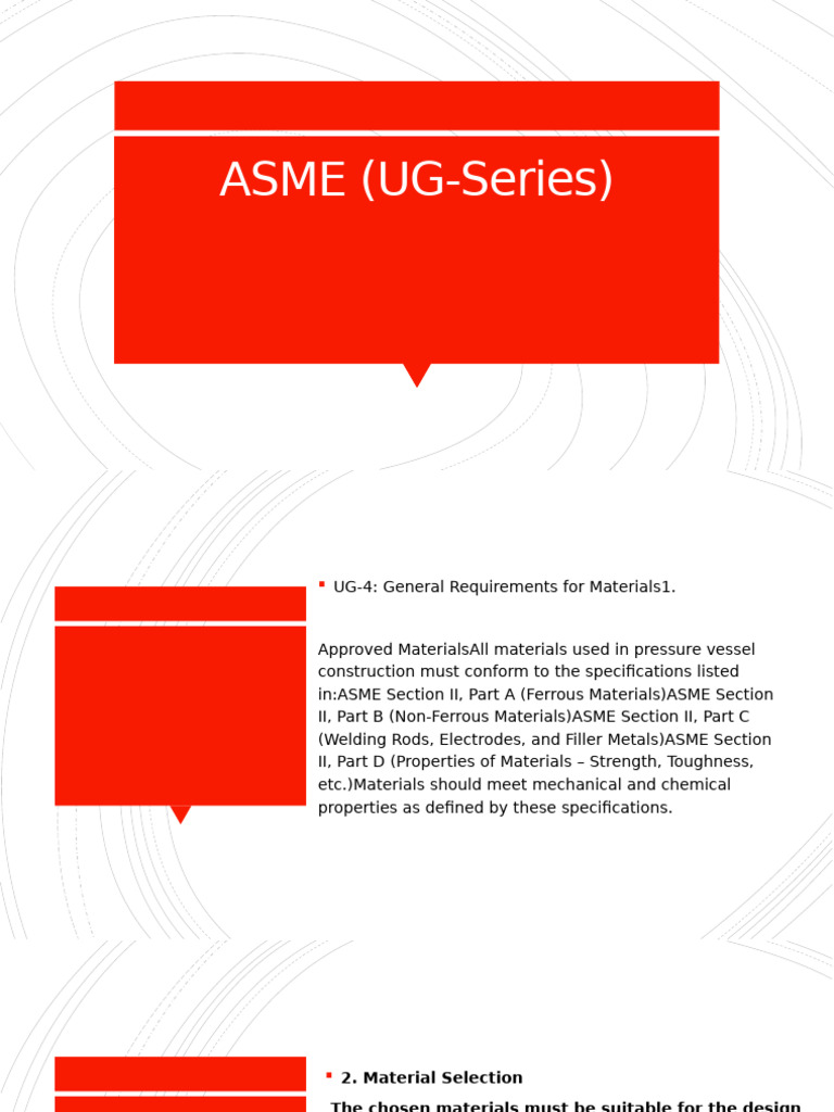 ASME UG-4 Material Requirements Guide | PDF | Corrosion | Welding