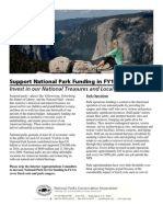 FY13 NPCA Park Funding Fact Sheet 3-1-12