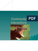 Lecture Community Interactions