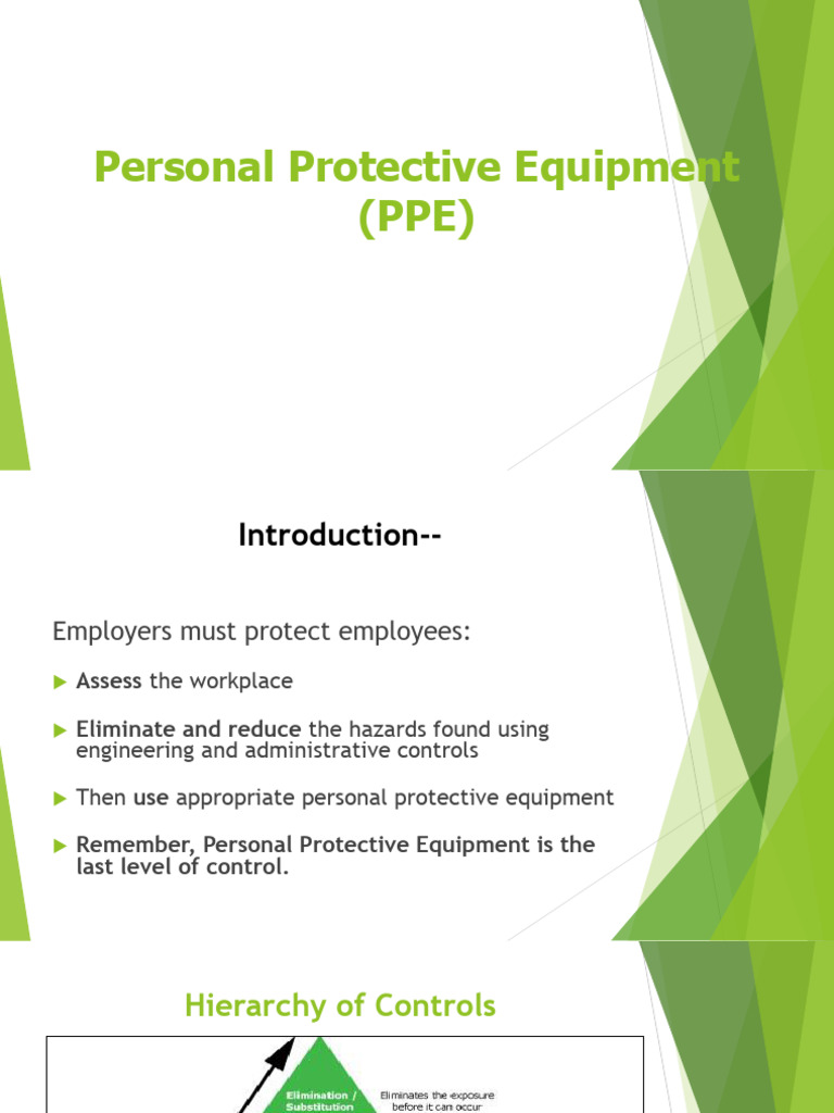 Essential Guide to Personal Protective Equipment | PDF | Personal ...