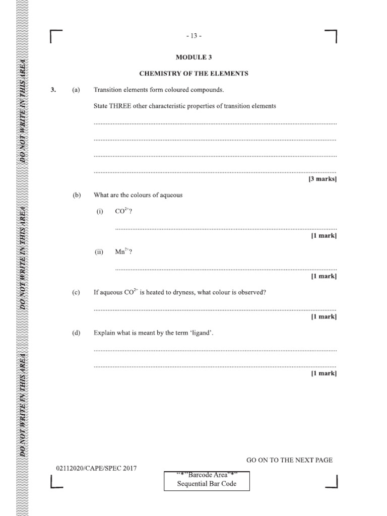 Transition Question | PDF