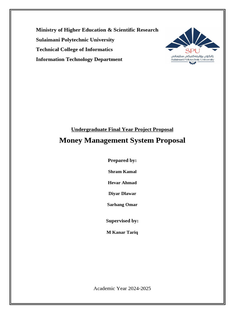 Money Management App For Expense Planning | PDF | Software Testing ...