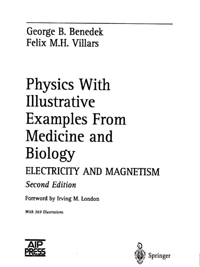 (Biological Physics Series) George Bernard Benedek, Felix M.H. Villars ...