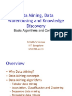 Data Mining Data Warehousing and Knowledge Discovery