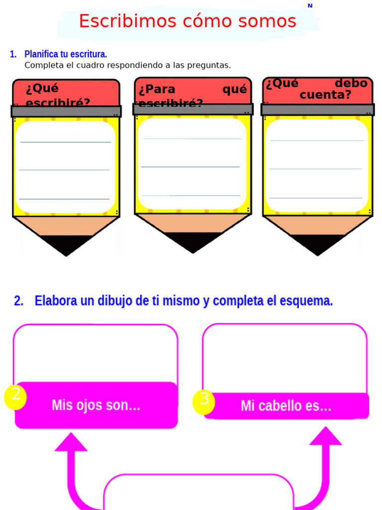 F. Escribimos Cómo Somos | PDF
