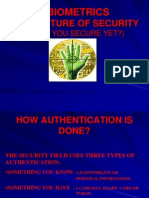 Biometric Seminar