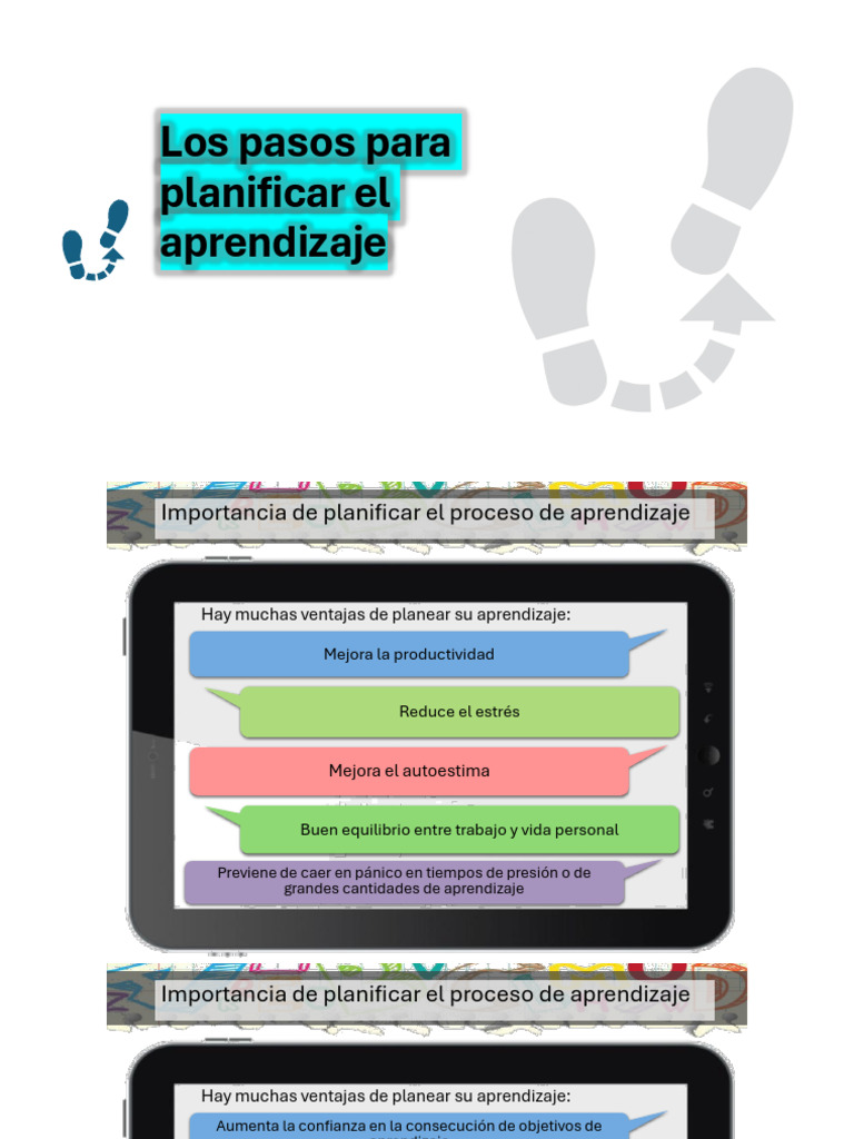 Los Pasos para Planificar El Aprendizaje | PDF | Aprendizaje ...