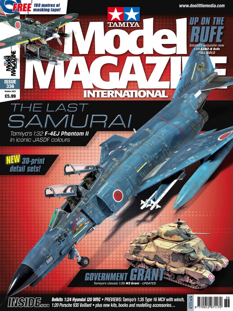 Tamiya - Model.magazine - Issue.336 October.2023 | PDF