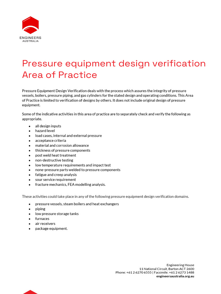 UBC Verifiers in Pressure Equipment Design | PDF | Pipe (Fluid ...