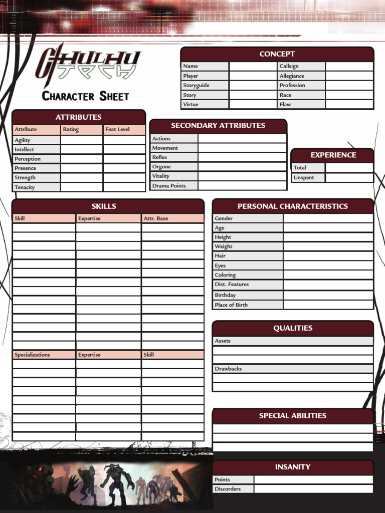 Character Attributes and Skills Overview | PDF
