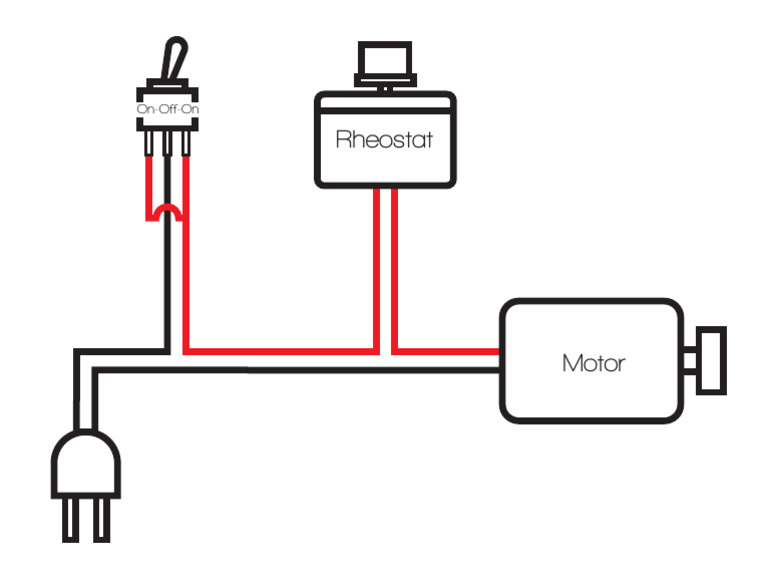 Rheostat Wiring Diagram for Motor | PDF