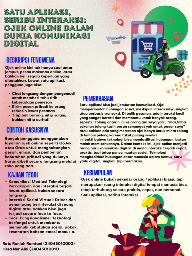 Poster Digital ETS - Komunikasi Digital - A043 | PDF