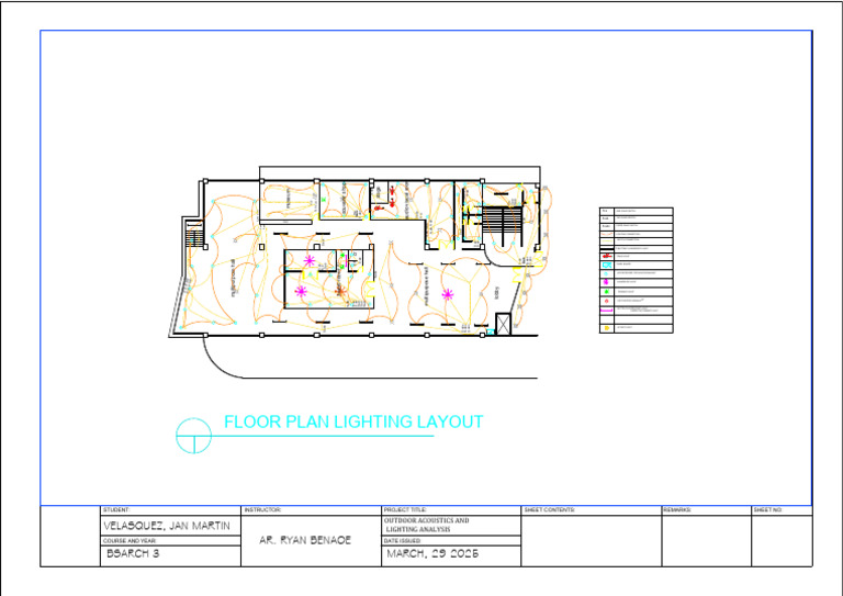 Outdoor Lighting Analysis Project | PDF | Architectural Design ...