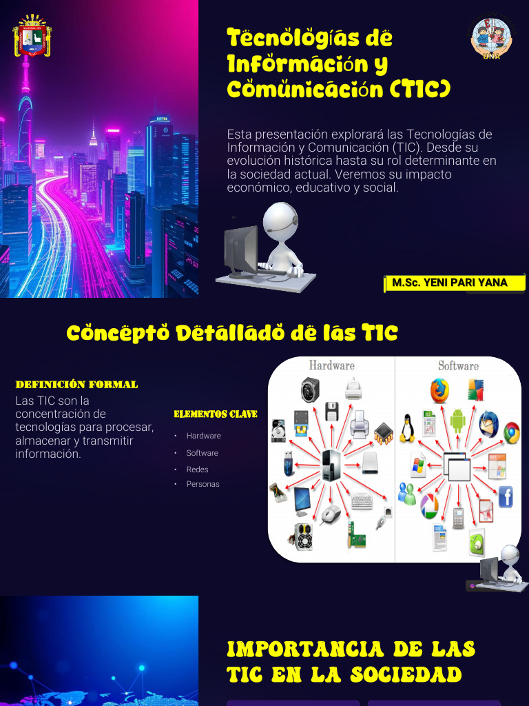 Tecnologias de Informacion y Comunicacion TIC | PDF | Tecnología de ...