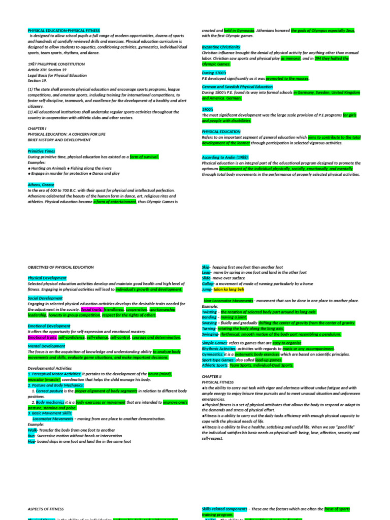 Reviewer Pe | PDF | Aerobic Exercise | Physical Fitness