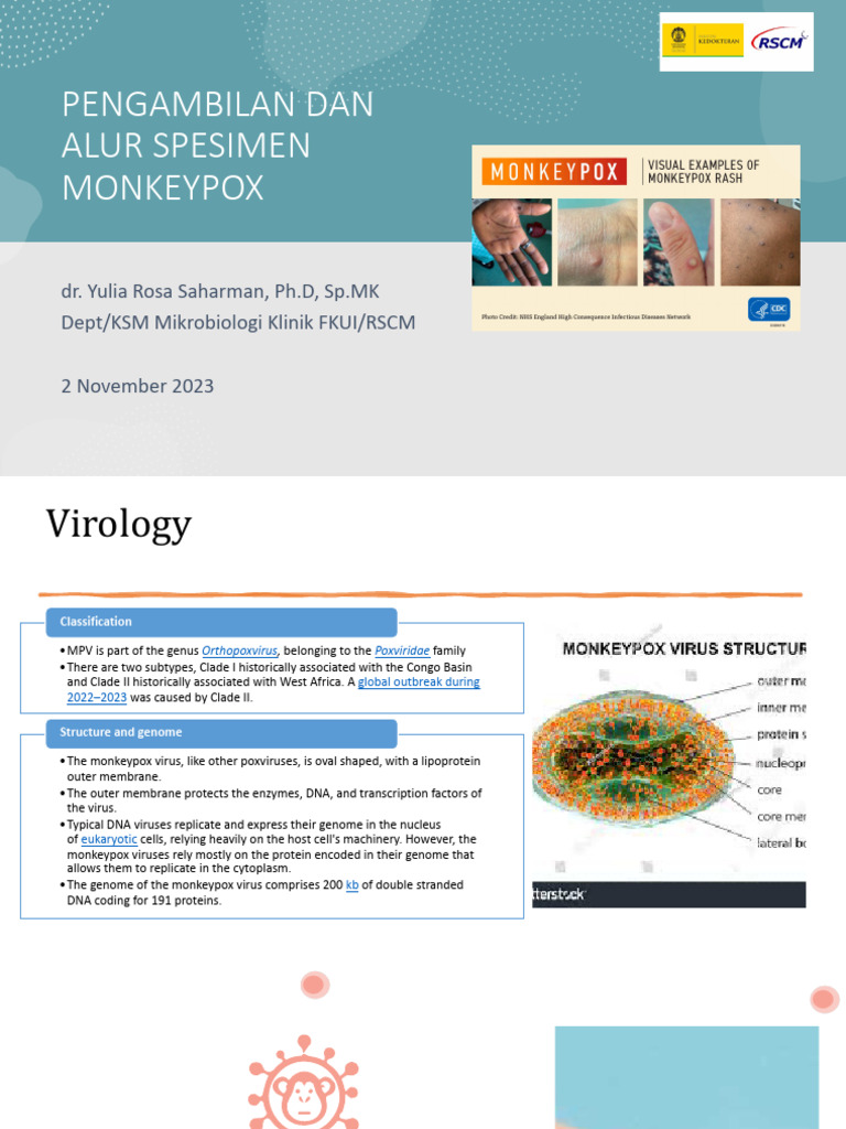 Pemeriksaan Laboratorium Untuk Monkeypox Di RSCM | PDF