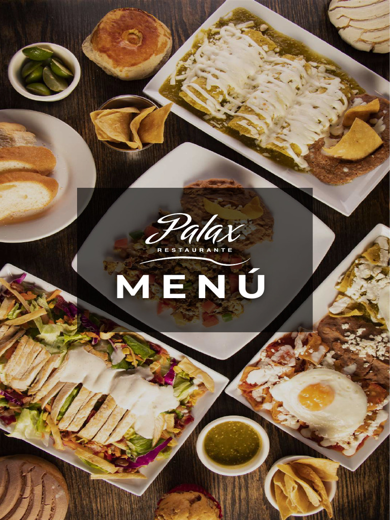 Menú y precios del Restaurante Palax | PDF | Cocina de las Americas ...