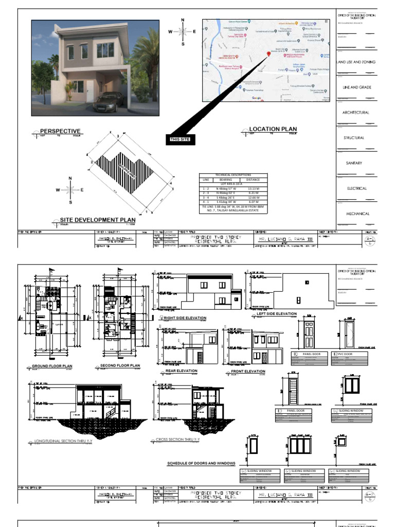 Talisay 20 Residential | PDF | Architectural Elements | Civil Engineering