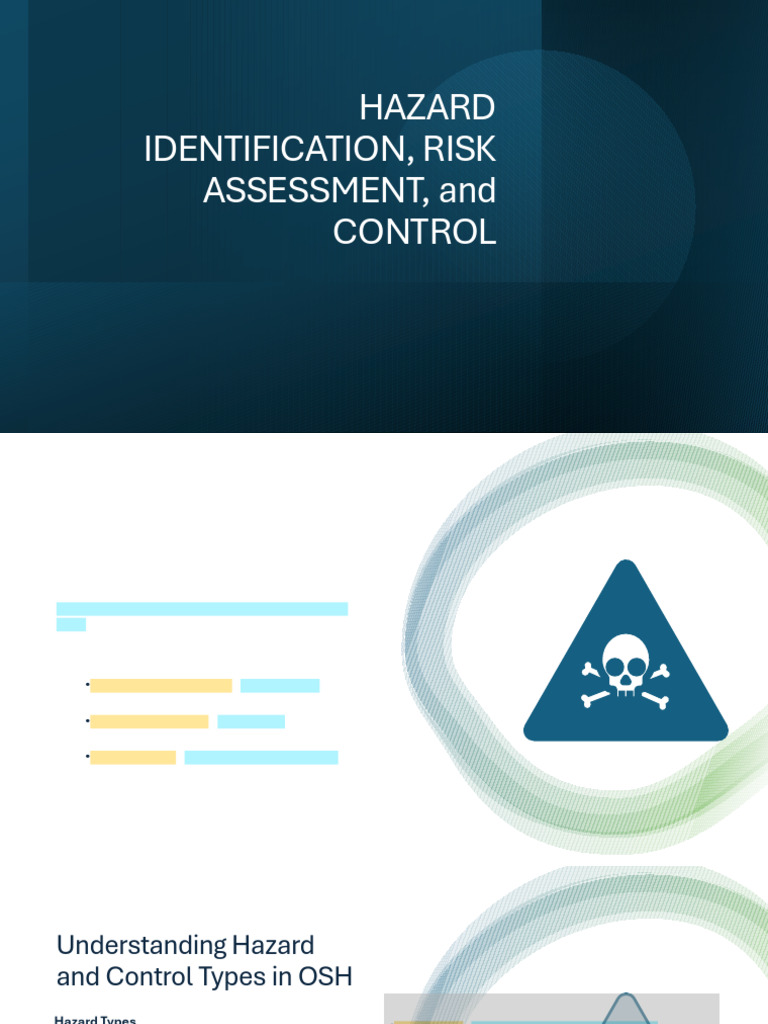 HIRAC Process for Workplace Safety | PDF | Hazards | Risk