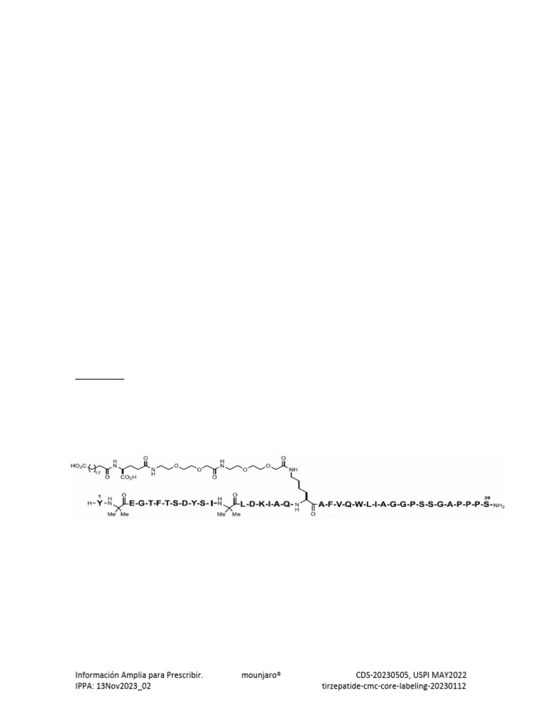 Mounjaro IPPA Amplia | PDF | Diabetes | Insulina