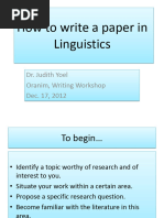 Monograph Writing Simplified Guide | PDF | Hypothesis | Books