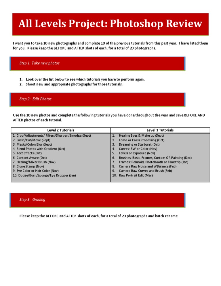 All Project Photoshop Review | PDF | Career & Growth | Art