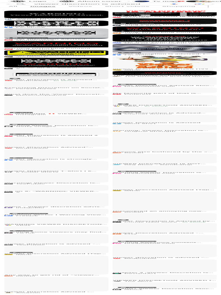 Viewer Discretion Understanding the Warning PDF Websites Companies