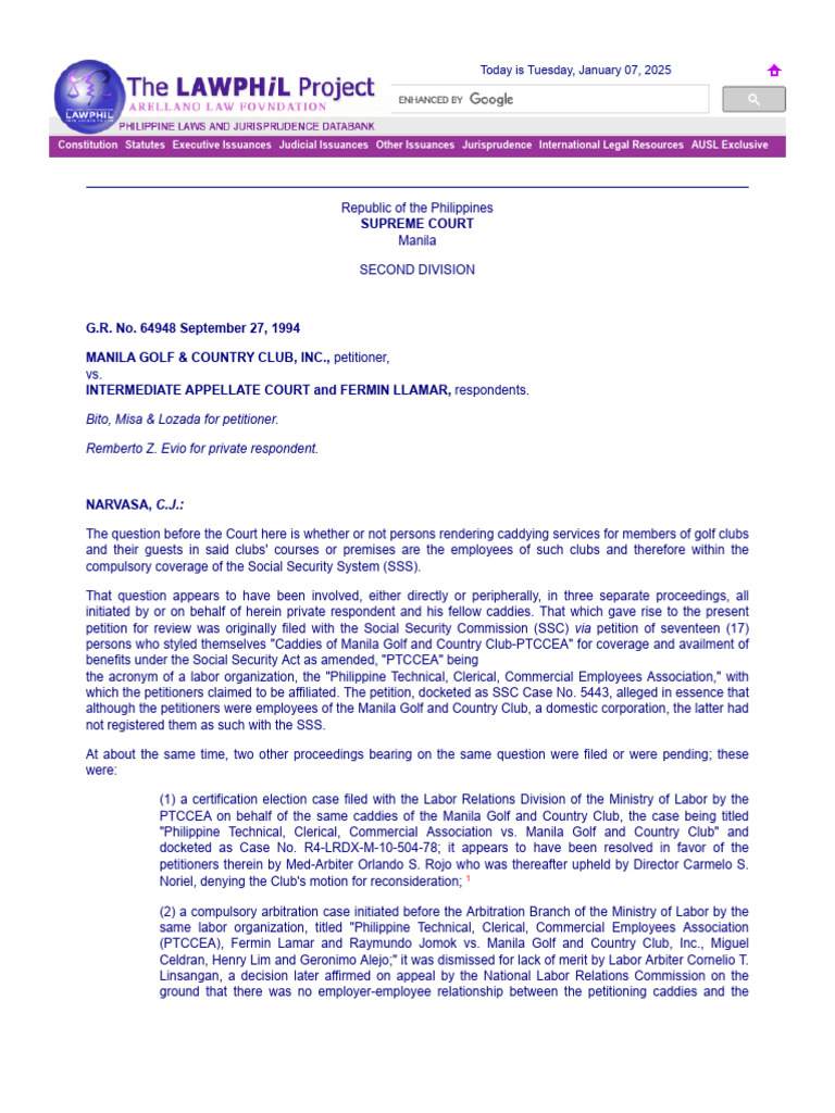 Manila Golf & Country Club, Inc. Vs Intermediate Appellate Court ...