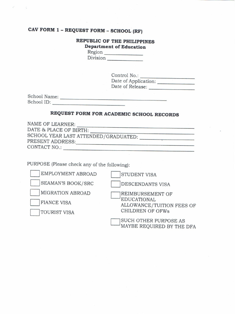 CAVFORM1 | PDF