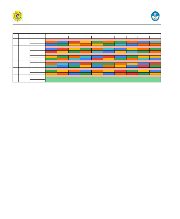 Roster Baru Kelas Ix - 250421 - 112015 | PDF
