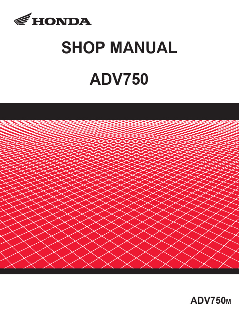 ホンダX-ADV750サービスマニュアル 【公式通販】