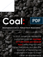 (Smart Grid Market Research) Coal Production Cost OutlookDevelopment Costs (Vs. Natural Gas & Renewables) (Part 2 of 3), January 2012