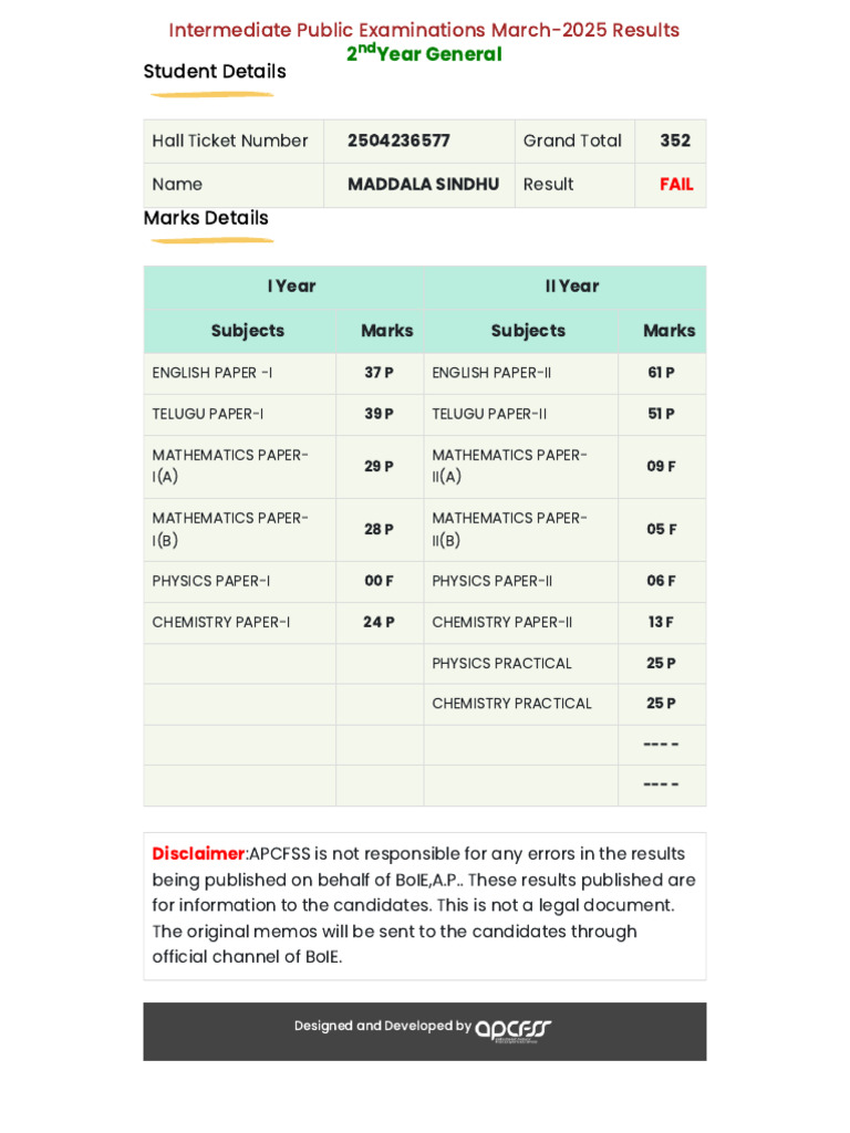 Bie Results | PDF