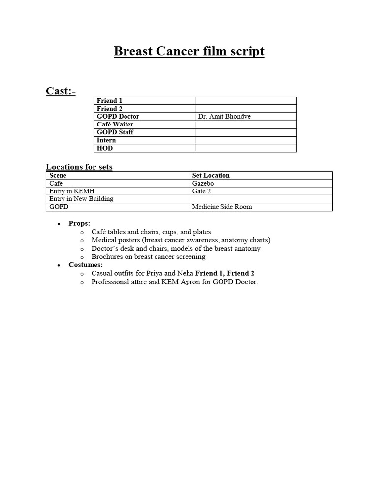 Ca Breast Script - 19.11.24 2 | PDF