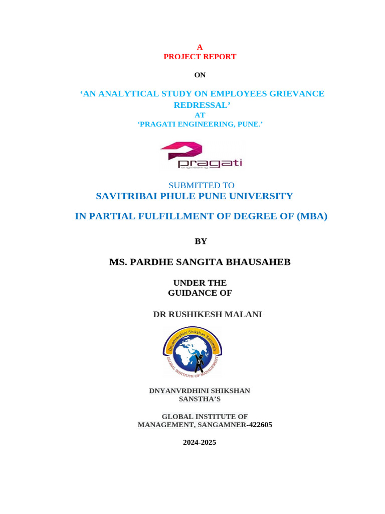 MBA - I - Project | PDF | Methodology | Survey Methodology