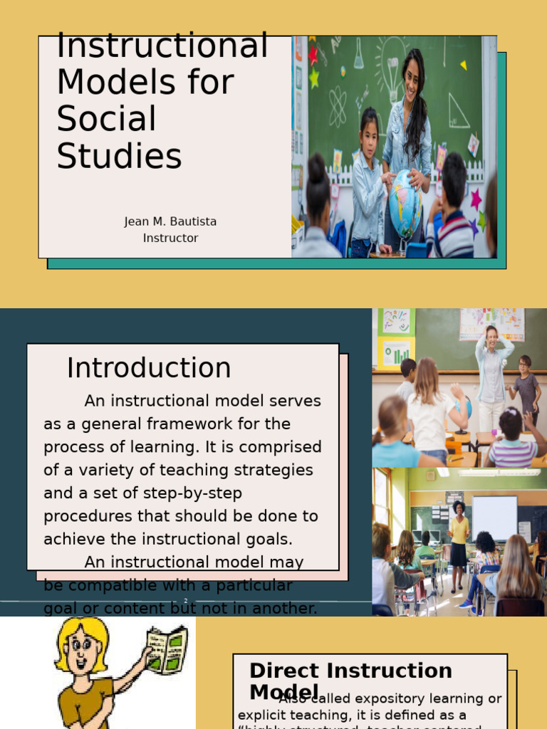 Effective Instructional Models for Social Studies | PDF | Teachers ...