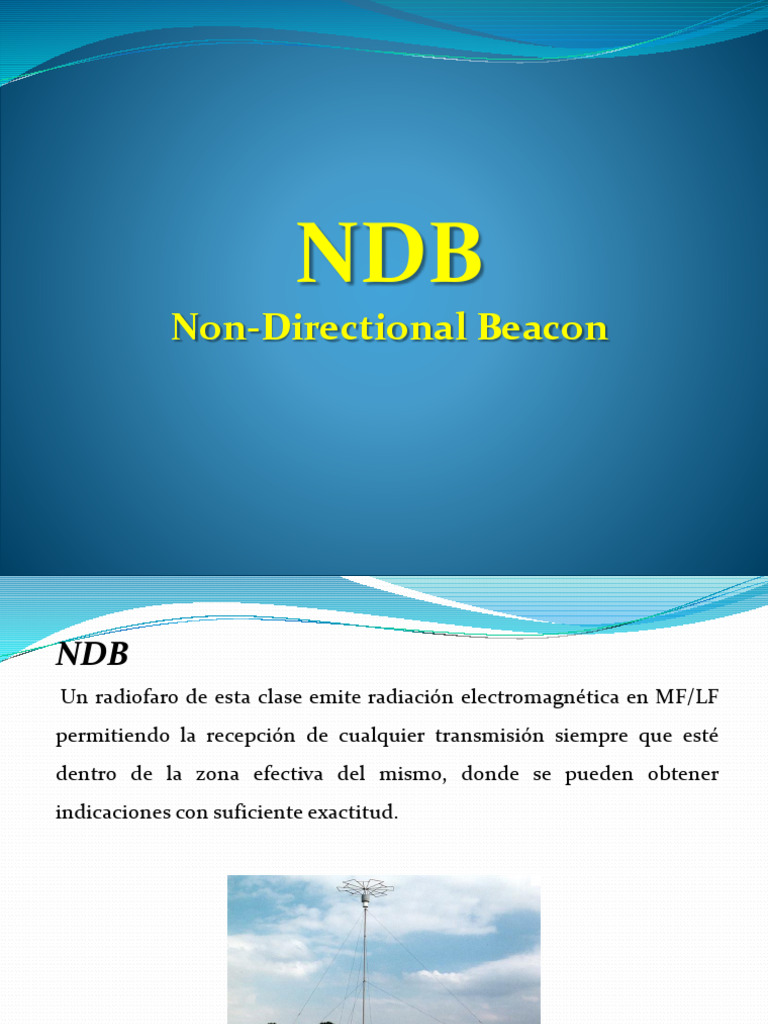 Ayudas Radiogoniometricas NDB y Vor | PDF | Olas | Oscilación