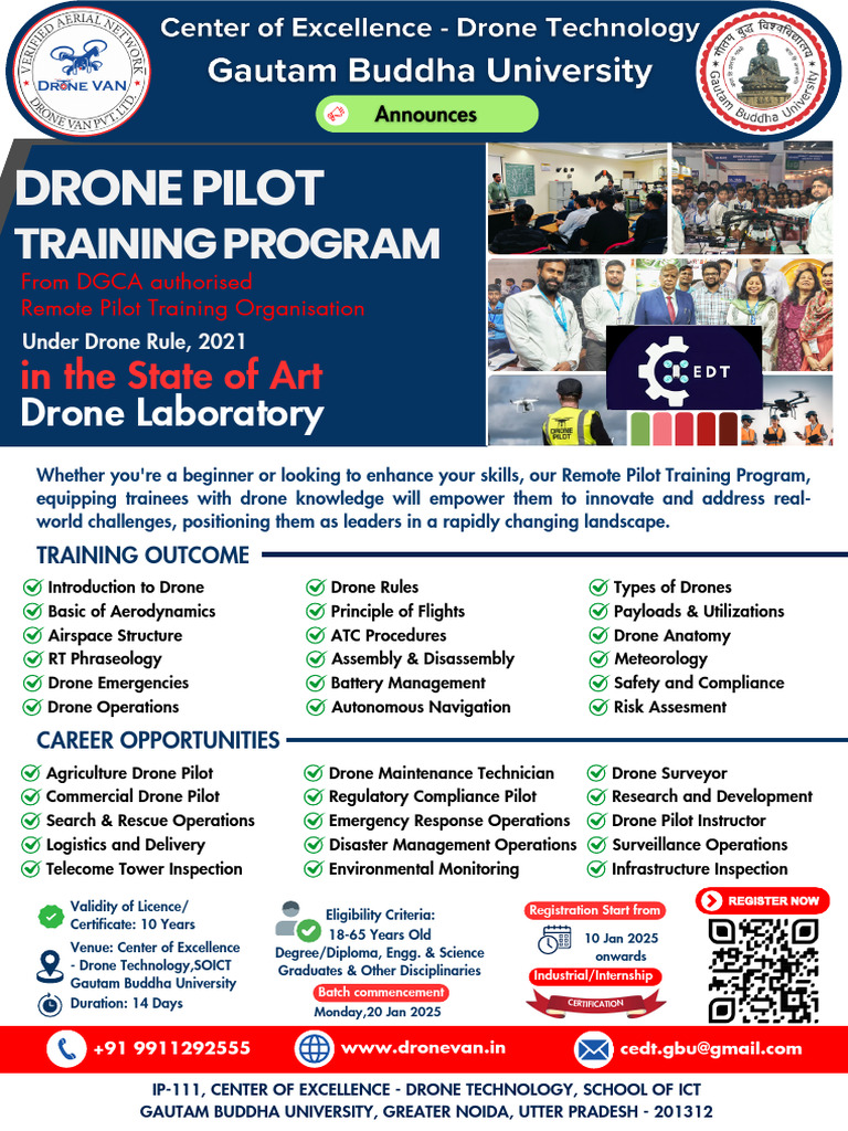 Drone Pilot Training Program Overview | PDF | Unmanned Aerial Vehicle ...