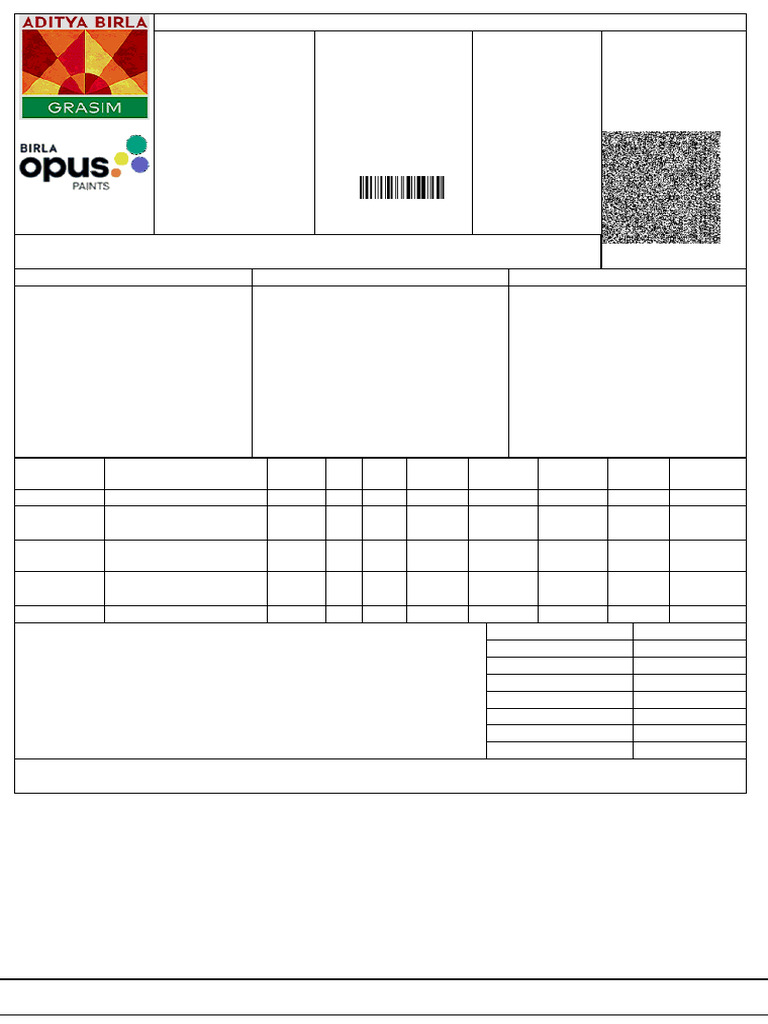 Grasim Industries Tax Invoice JH2411757646 | PDF | Invoice | Taxes