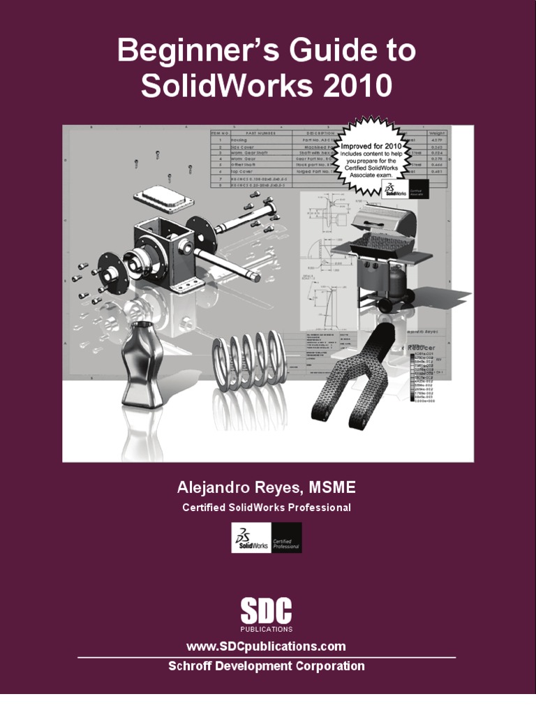 SolidWorks 2010 Beginner's Guide | PDF | Gear | Icon (Computing)