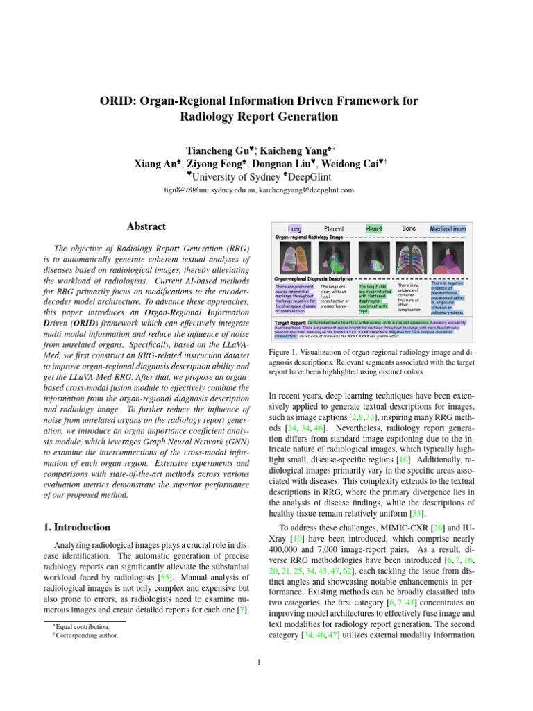 ORID Framework for Radiology Reports | PDF | Radiology | Medical Imaging