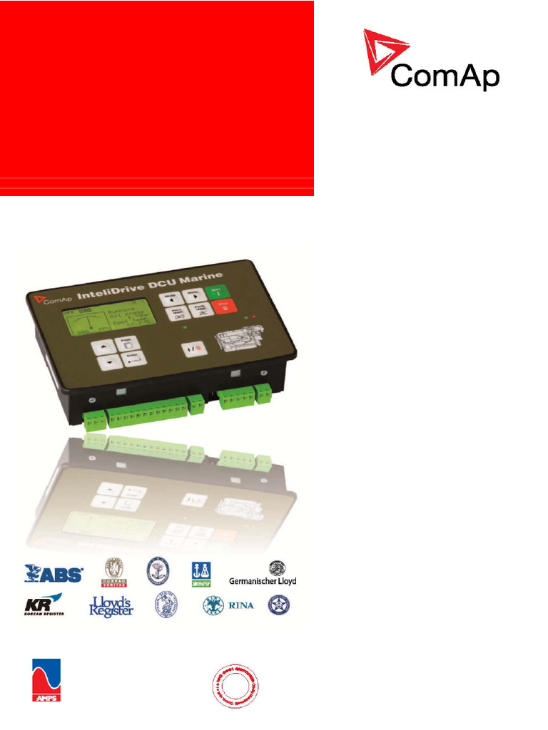 Contrôleur InteliDrive DCU Marine | PDF | Modem | Scada