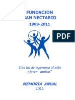 Memoria Fundacion 2011